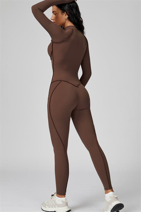 Gymfit Structure jumpsuit med glidelås - Gymfit