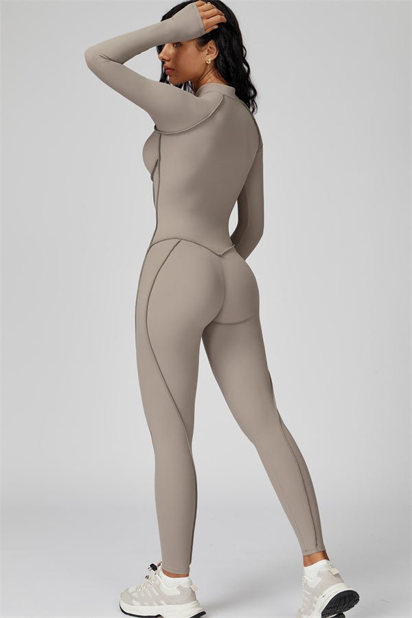 Gymfit Structure Jumpsuit med glidelås - Gymfit