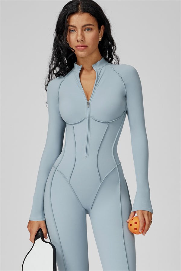 Gymfit Structure jumpsuit med glidelås - Gymfit