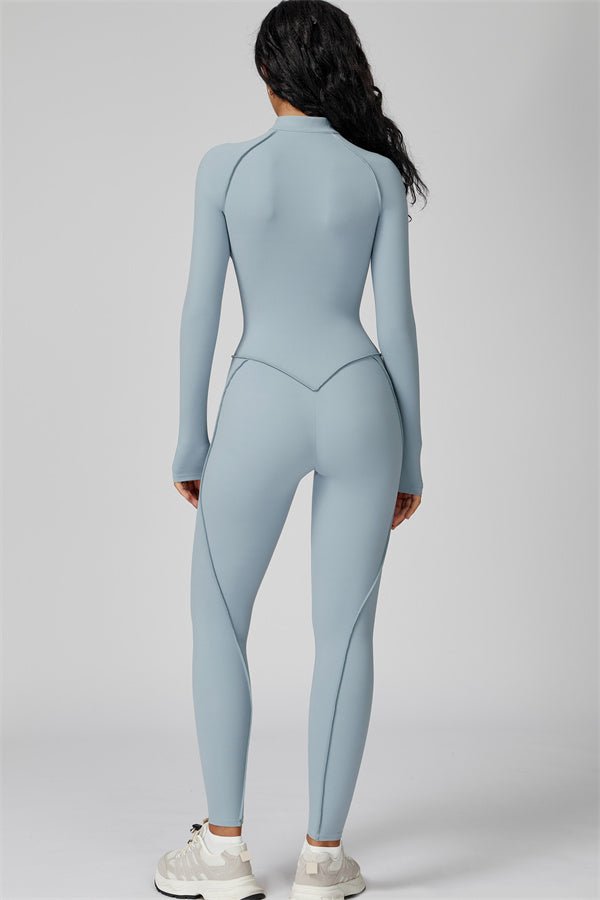 Gymfit Structure-jumpsuit med glidelås - Gymfit
