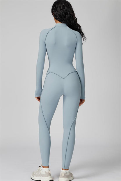 Gymfit Structure-jumpsuit med glidelås - Gymfit