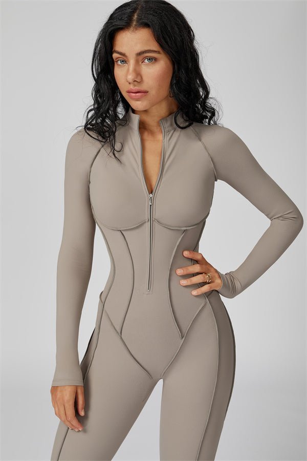 Gymfit Structure Jumpsuit med glidelås - Gymfit