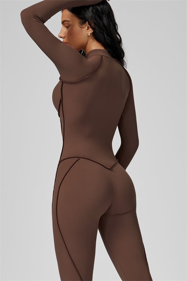 Gymfit Structure jumpsuit med glidelås - Gymfit