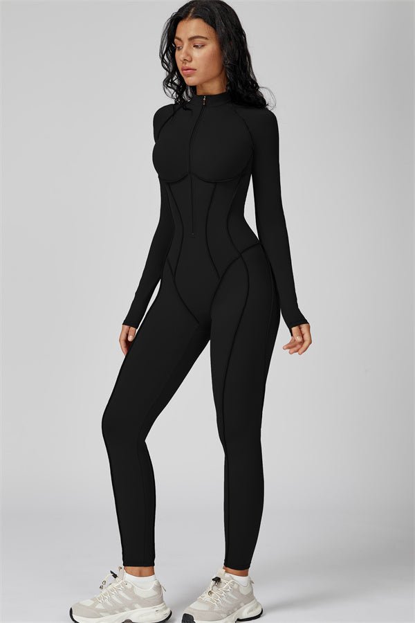 Gymfit Structure Jumpsuit med glidelås - Gymfit