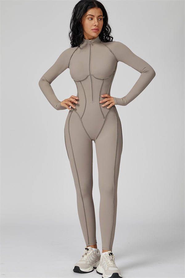 Gymfit Structure Jumpsuit med glidelås - Gymfit