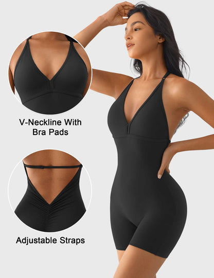 Gymfit Taylor Backless Jumpsuit - Gymfit
