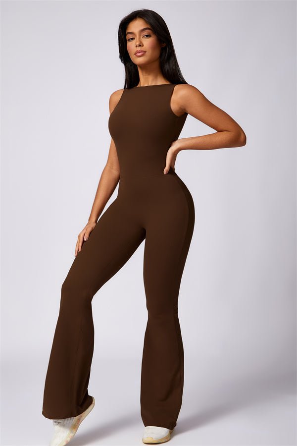 alt
Gymfit U-formet Flare Jumpsuit - Gymfit