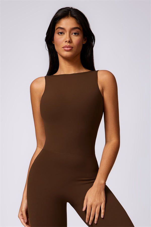 Gymfit U-formet Flare Jumpsuit - Gymfit
