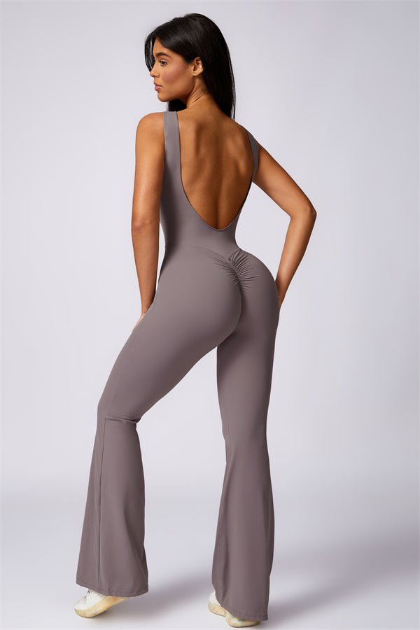 alt
Gymfit U-formet Flare Jumpsuit - Gymfit