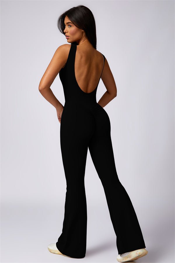 alt
Gymfit U-formet Flare Jumpsuit - Gymfit