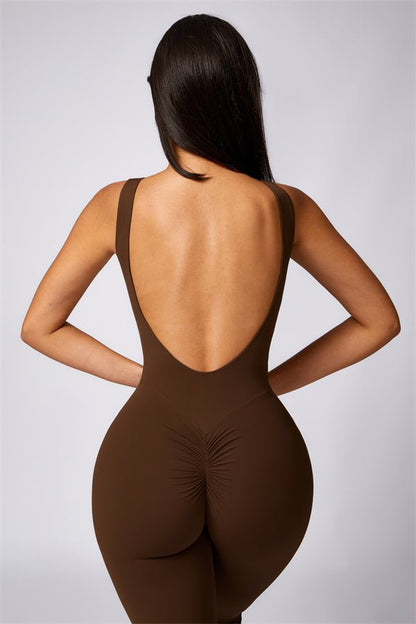 alt
Gymfit U-formet Flare-jumpsuit - Gymfit