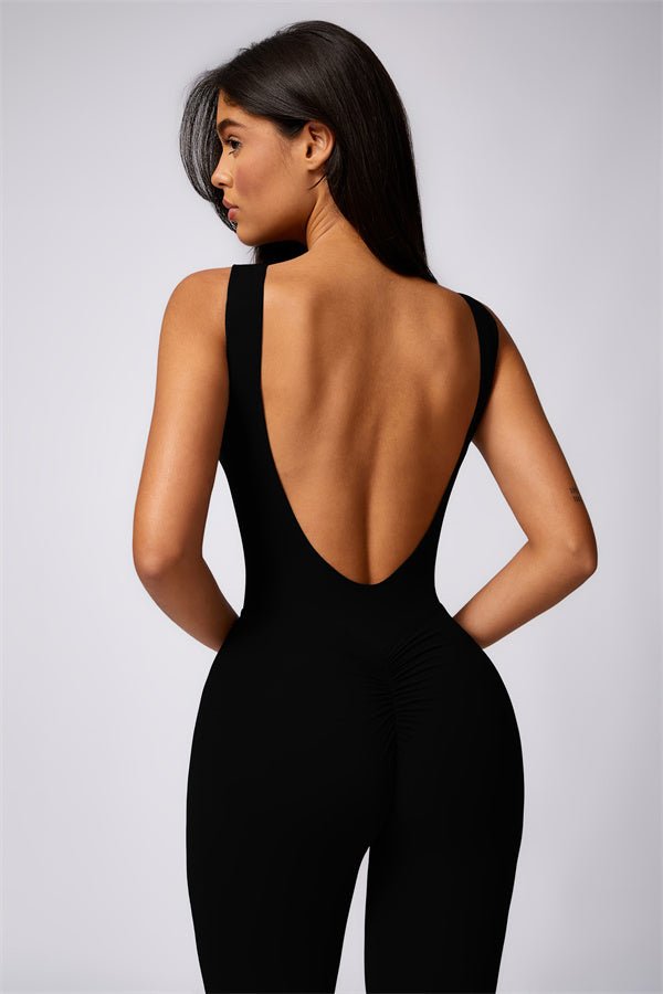 Gymfit U-formet Flare Jumpsuit - Gymfit