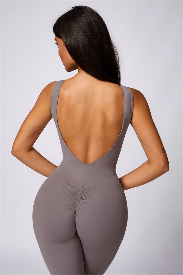 alt
Gymfit U-formet Flare Jumpsuit - Gymfit