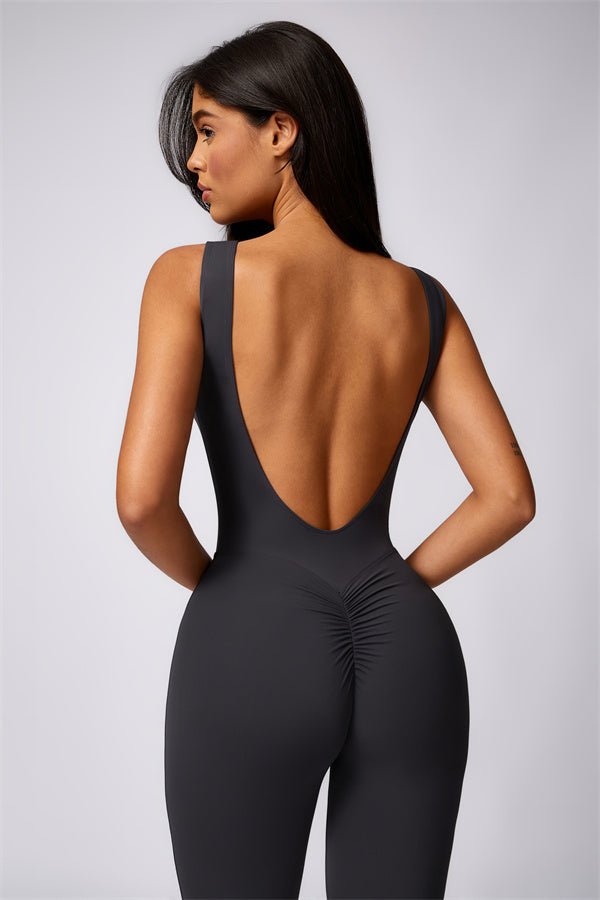 alt
Gymfit U-formet Flare Jumpsuit - Gymfit