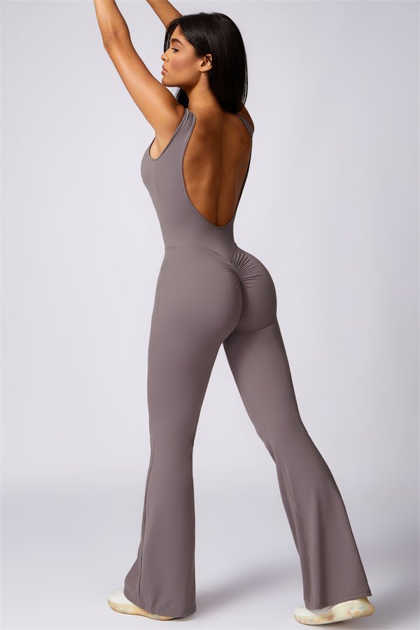 Gymfit U-formet Flare jumpsuit - Gymfit