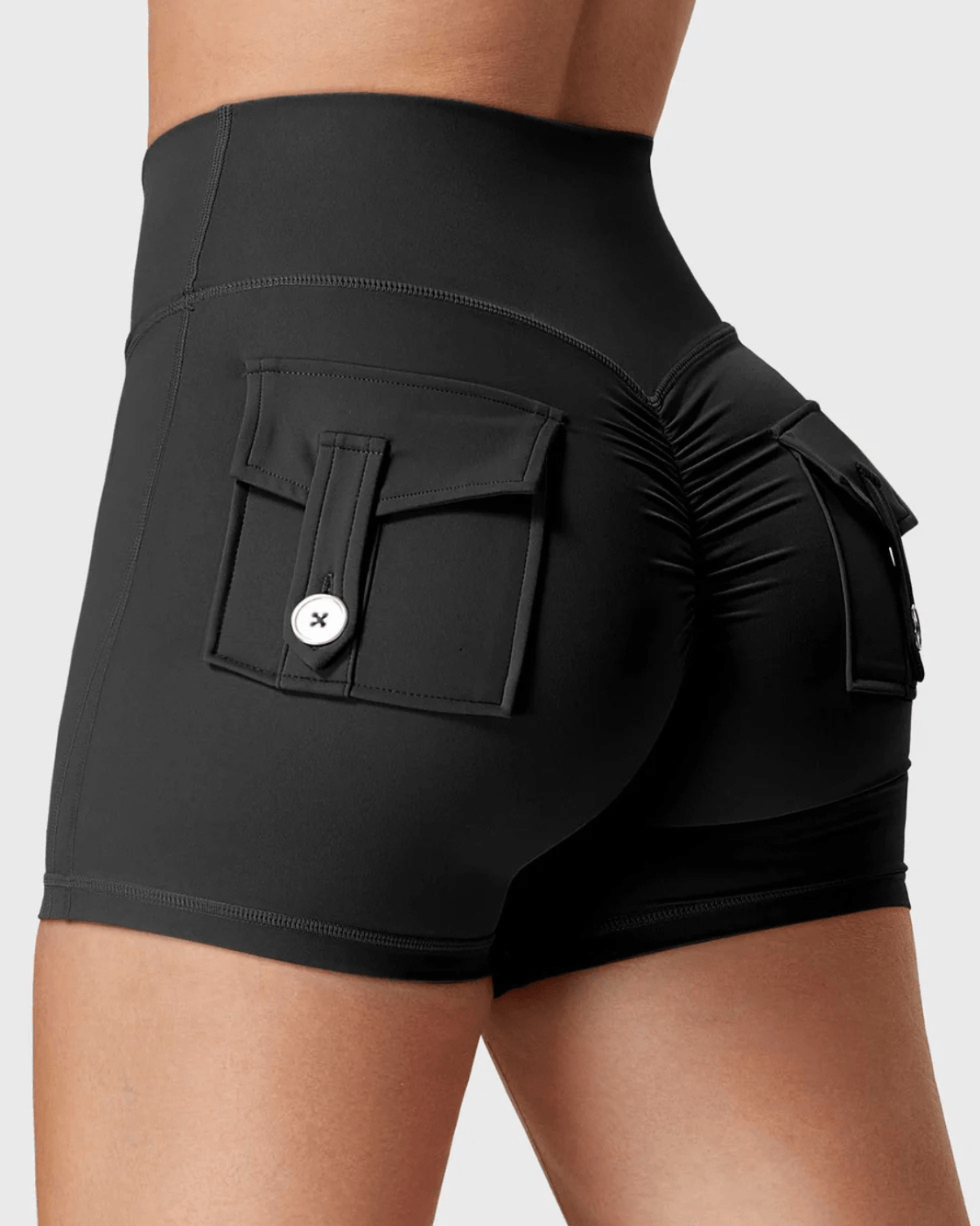 Gymfit V - Cargo-shorts med baklommer - Gymfit