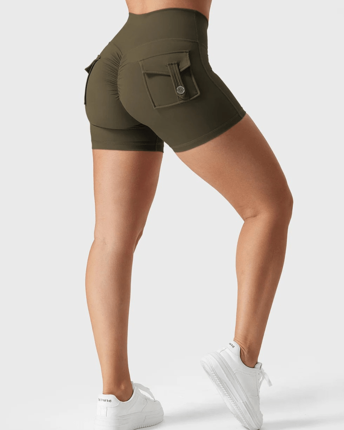 Gymfit V - cargoshorts med baklommer - Gymfit