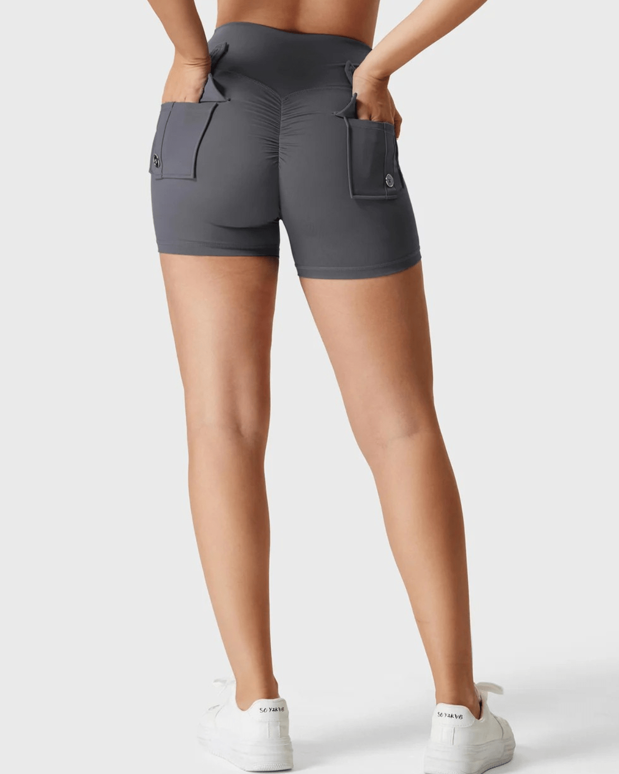 Gymfit V - Cargo-shorts med baklommer - Gymfit