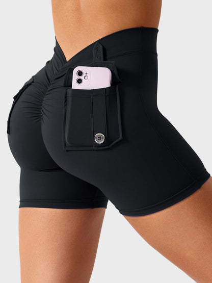 Gymfit V - Shorts med ryggdetalj - Gymfit