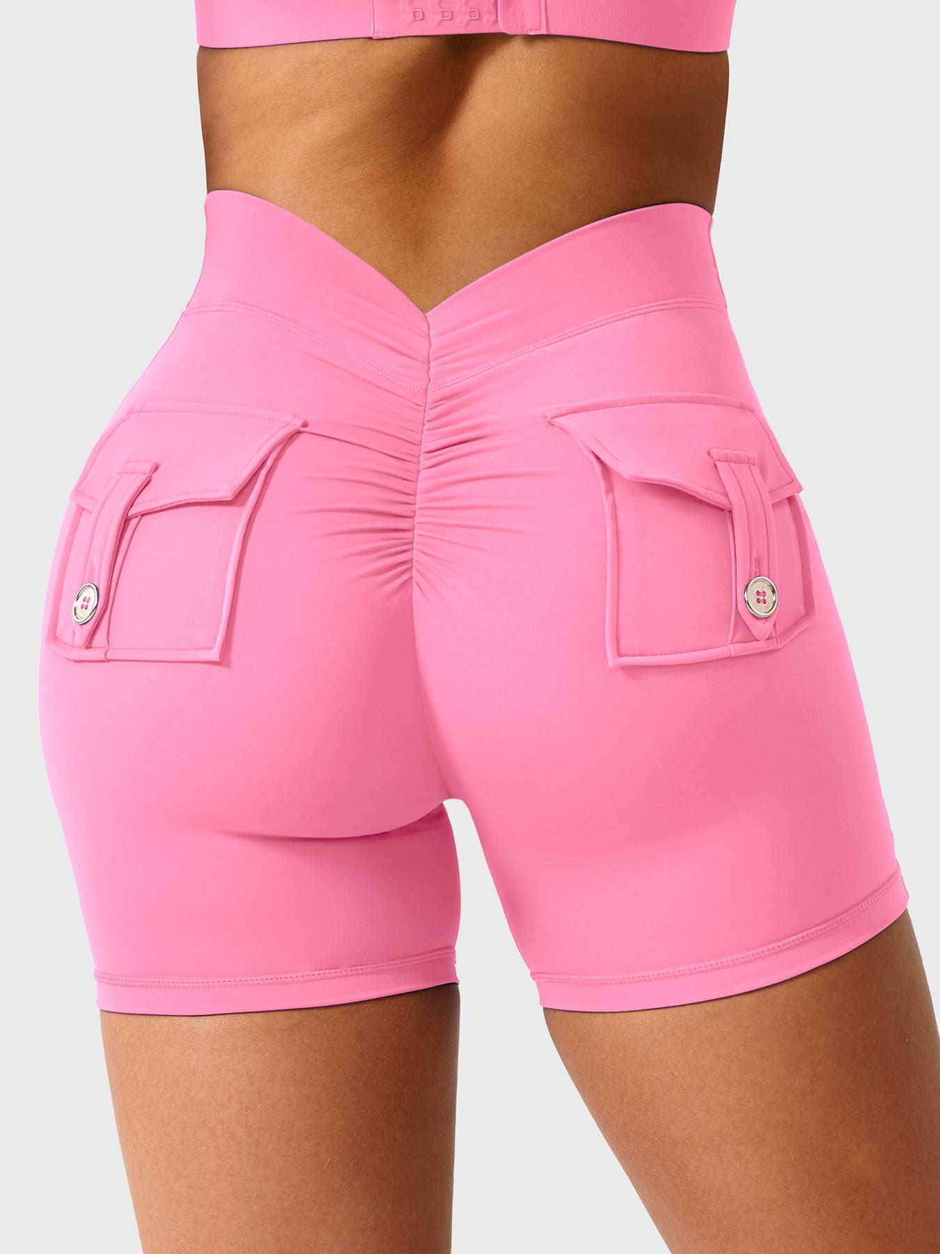 Gymfit V - Shorts med sjarm bak - Gymfit