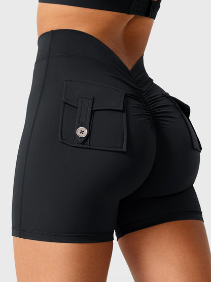 Gymfit V - Shorts med sjarm på ryggen - Gymfit