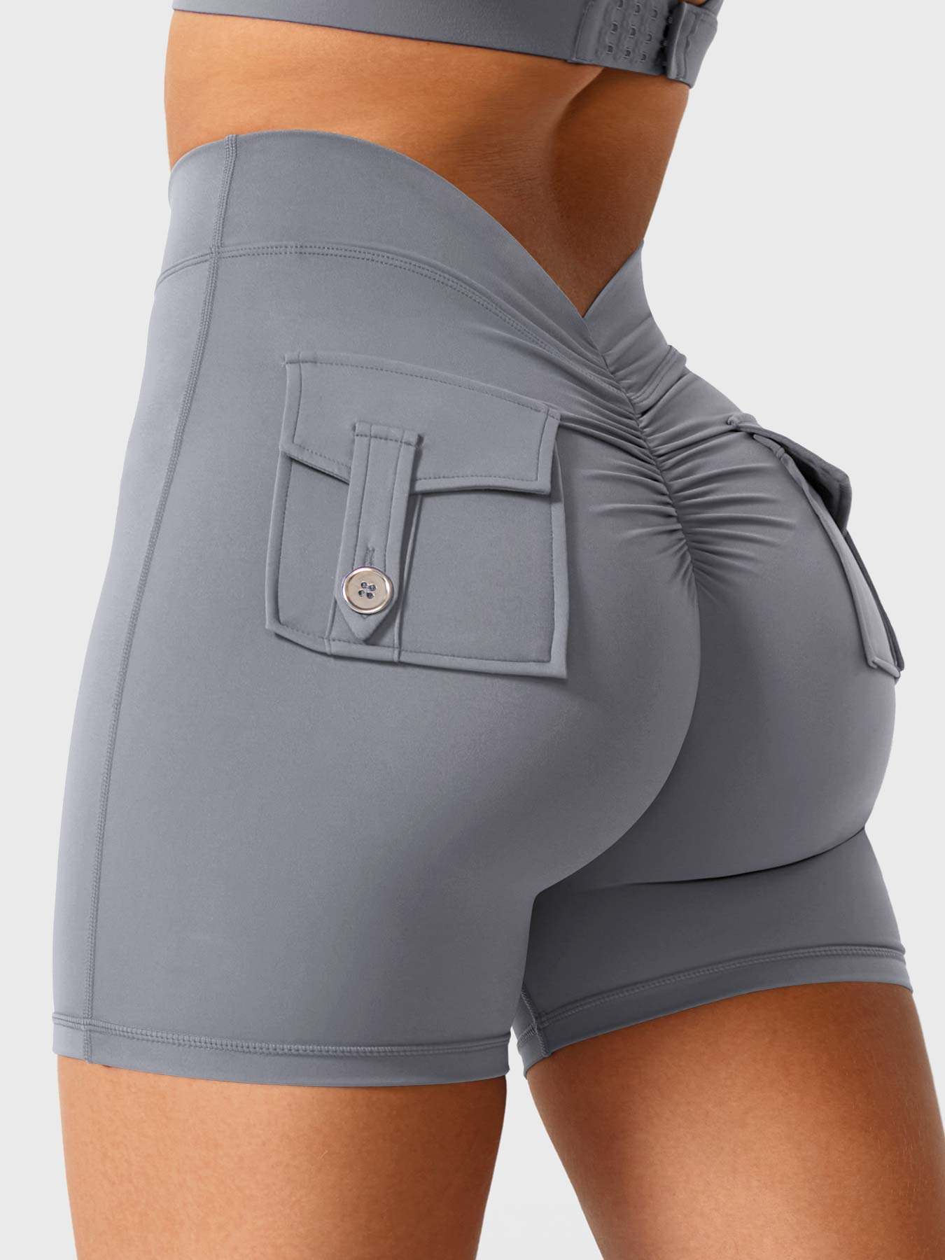 Gymfit V - Shorts med ryggdetalj - Gymfit