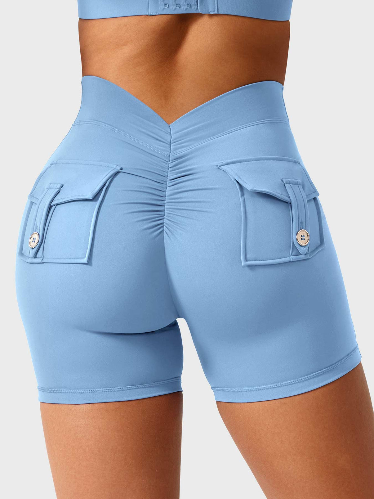 Gymfit V - Shorts med dekor bak - Gymfit