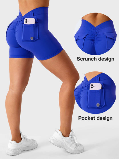 Gymfit V - Shorts med ryggdetalj - Gymfit