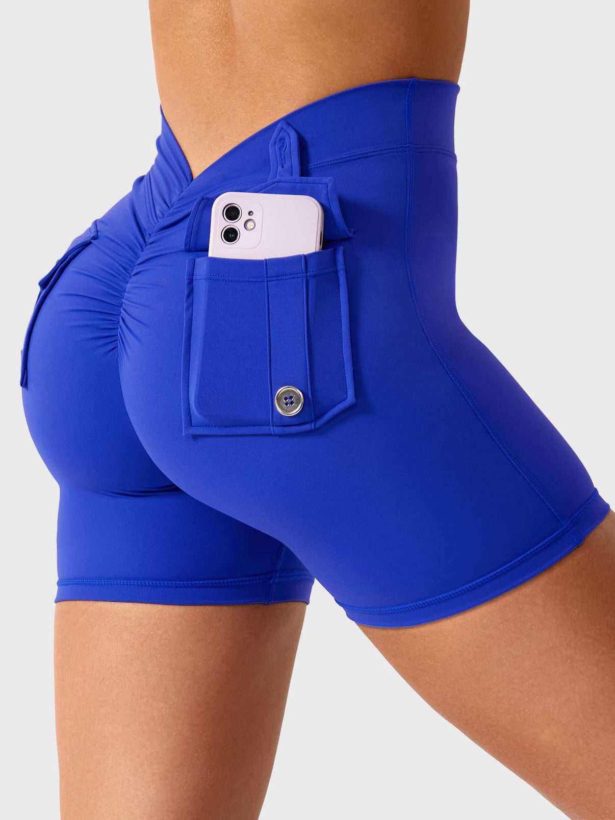 Gymfit V - Shorts med bakdetalj - Gymfit