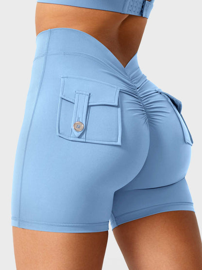 Gymfit V - Shorts med detalj bak - Gymfit
