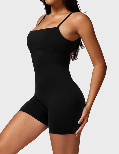 Gymfit V - Jumpsuit med scrunch på ryggen - Gymfit