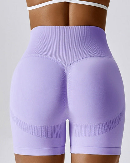 Gymfit V - leggingshorts med søm - Gymfit