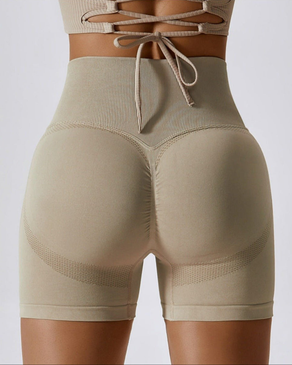 alt
Gymfit V - sømløse leggingsshorts - Gymfit