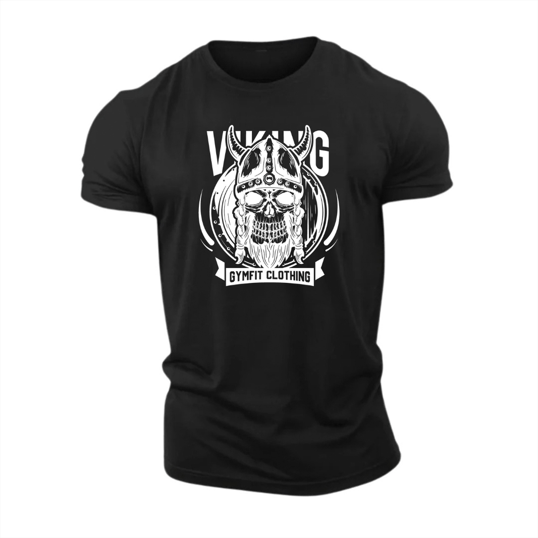 Gymfit Viking hodeskalle T-skjorte - Gymfit