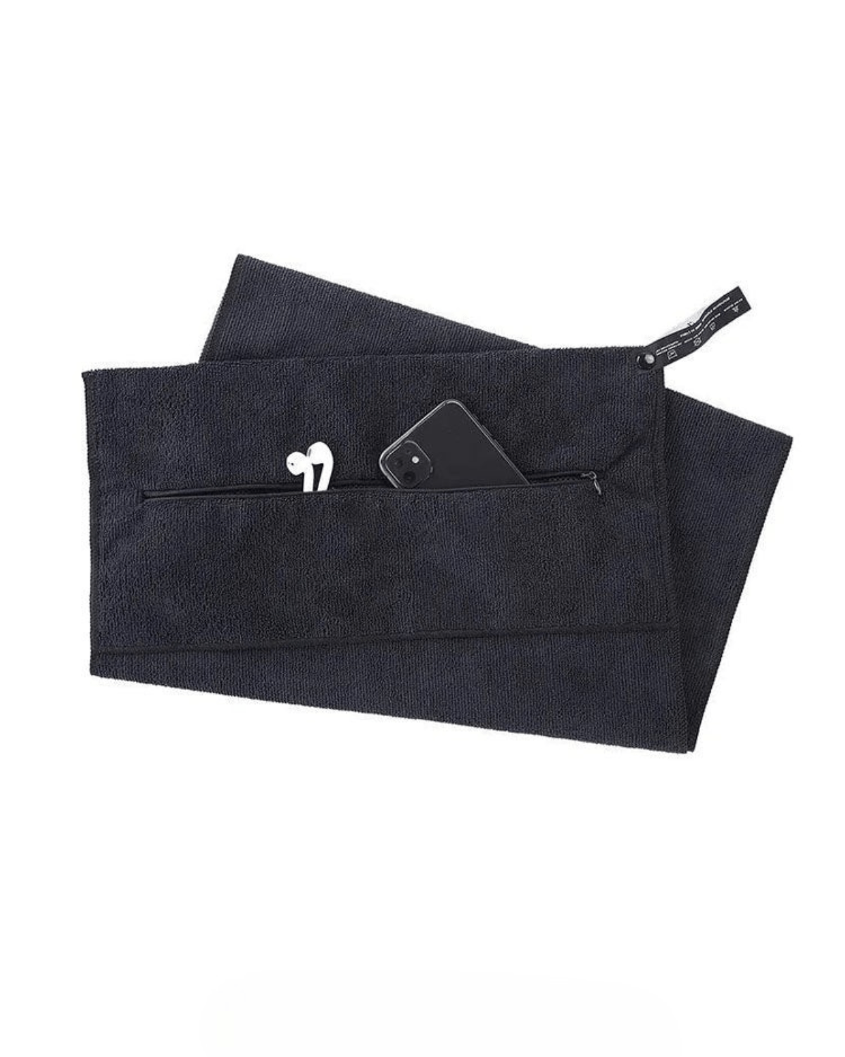 Gymfit Zip - Lomme-mikrofiberhåndkle - Gymfit