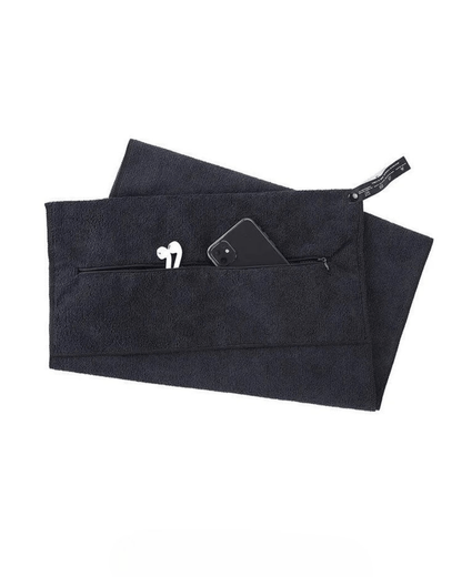 Gymfit Zip - Lomme-mikrofiberhåndkle - Gymfit
