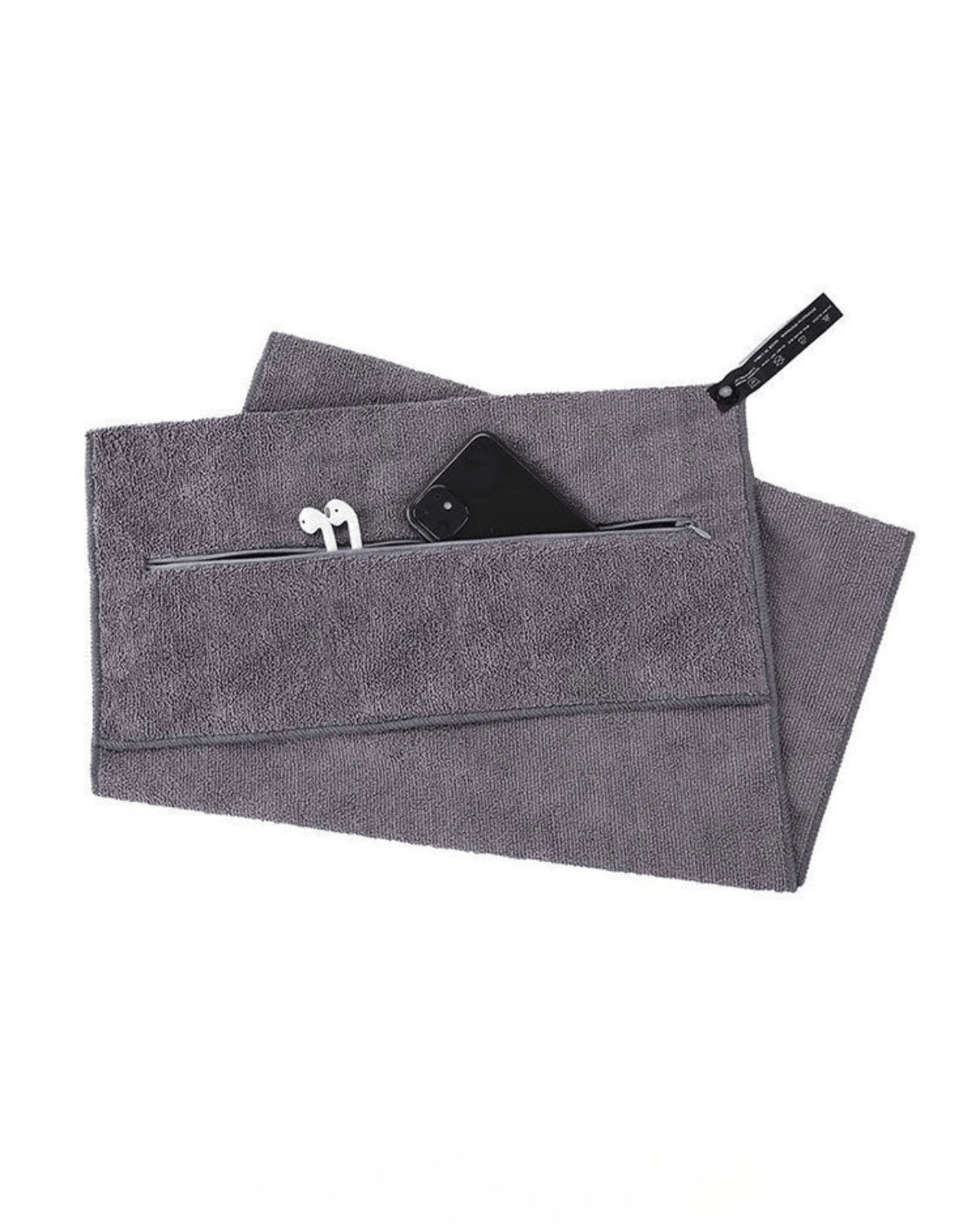 Gymfit Zip - lommemikrofiberhåndkle - Gymfit