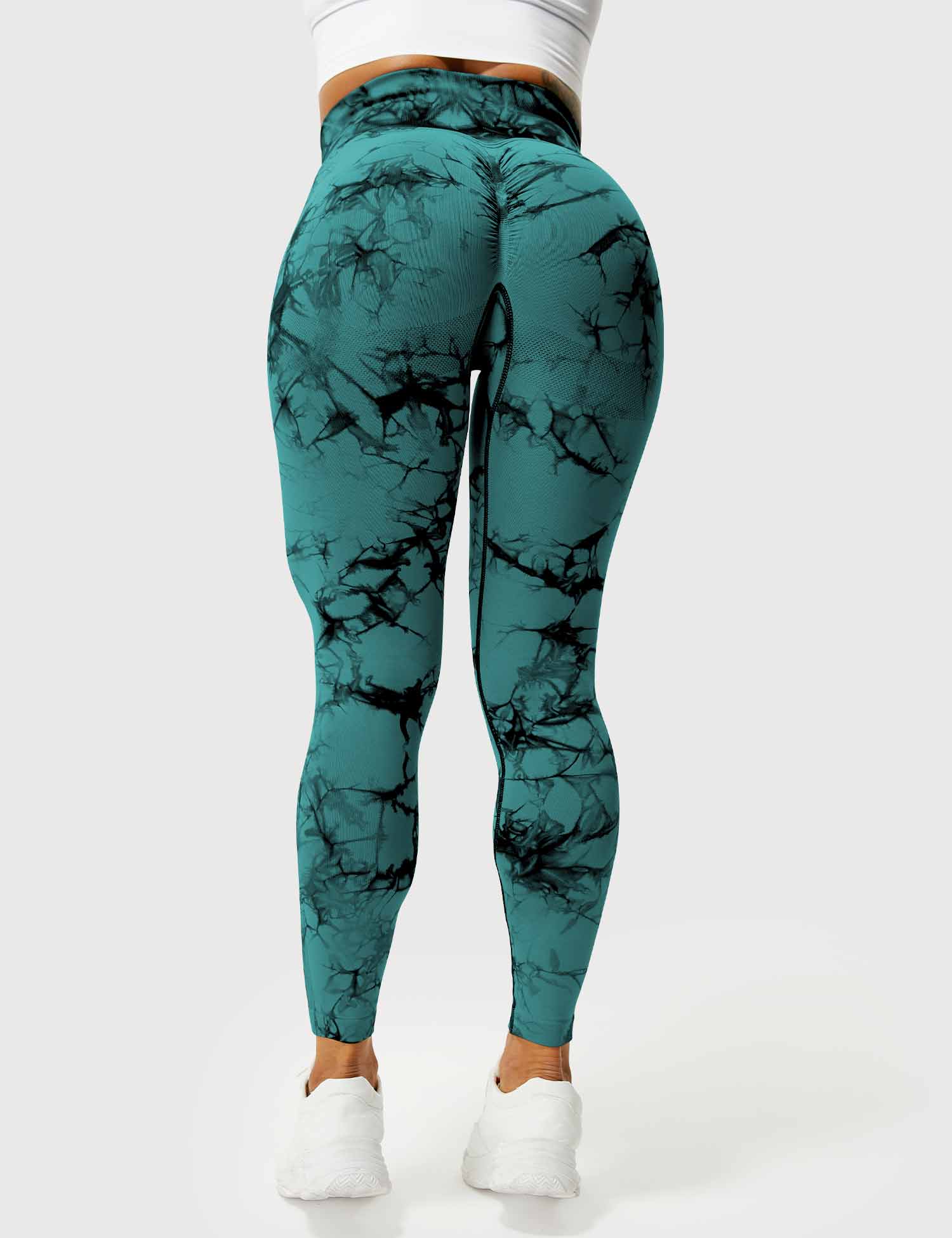 Gymfit leggings med tie-dye - Gymfit