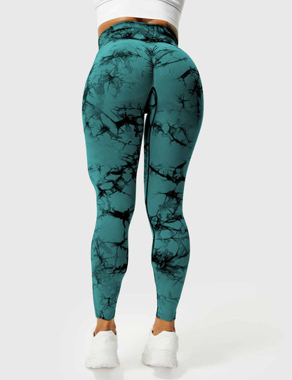 Gymfit leggings med tie-dye - Gymfit