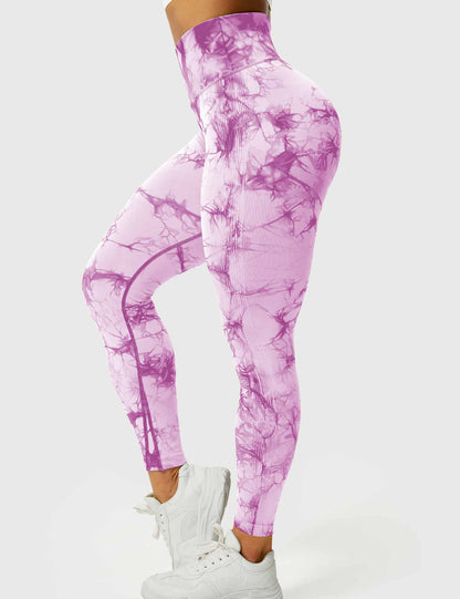Gymfit leggings med tie-dye - Gymfit