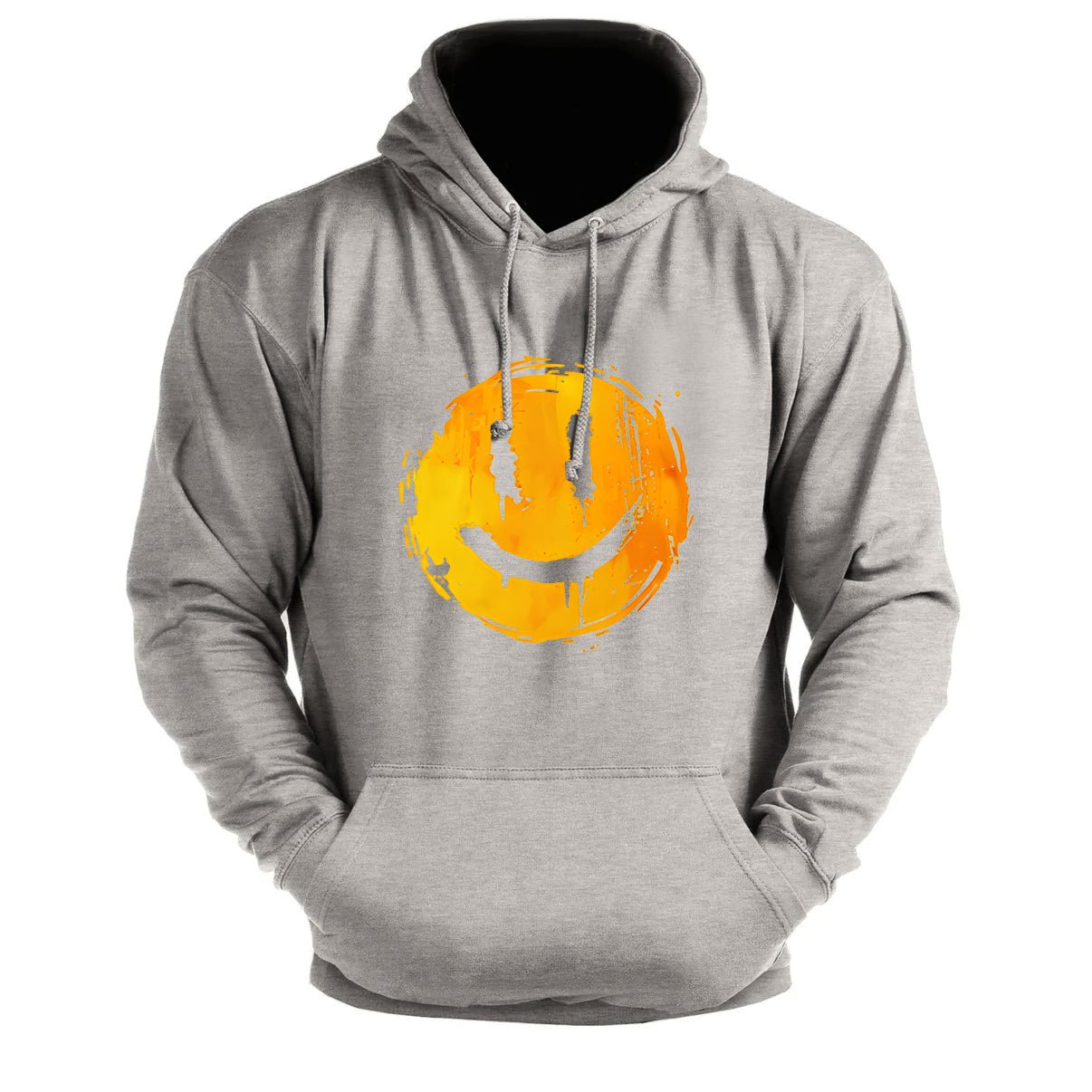Hettegenser med glad smiley - Gymfit