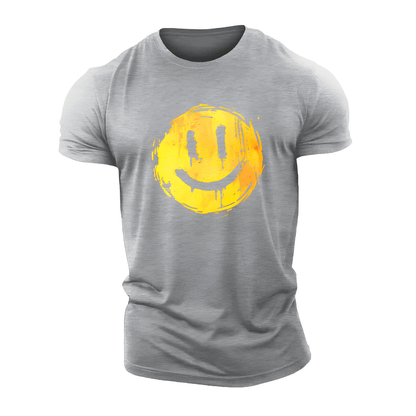 Happy Smiley T-skjorte - Gymfit