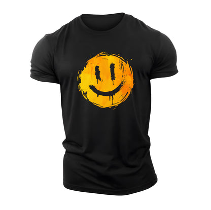 alt
Happy Smiley T-skjorte - Gymfit