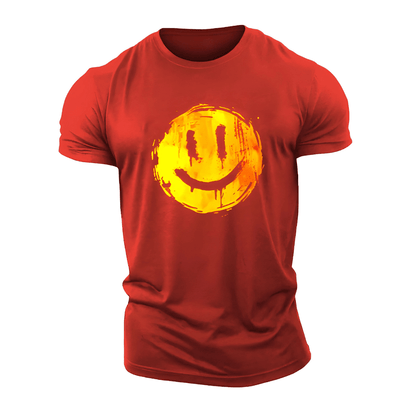 alt
Happy Smiley T-skjorte - Gymfit