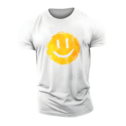 Happy Smiley T-skjorte - Gymfit