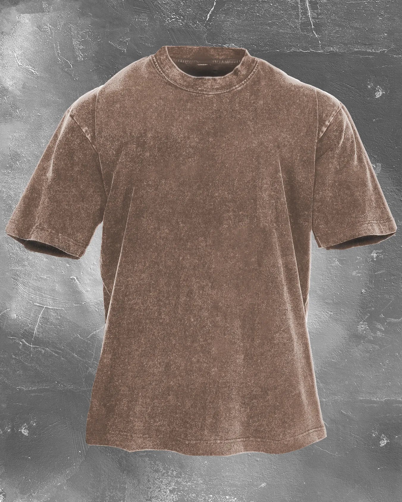 Kraftig vasket T-skjorte for herre - Gymfit