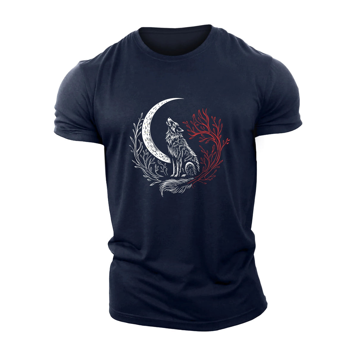 Howling Wolf T-skjorte - Gymfit