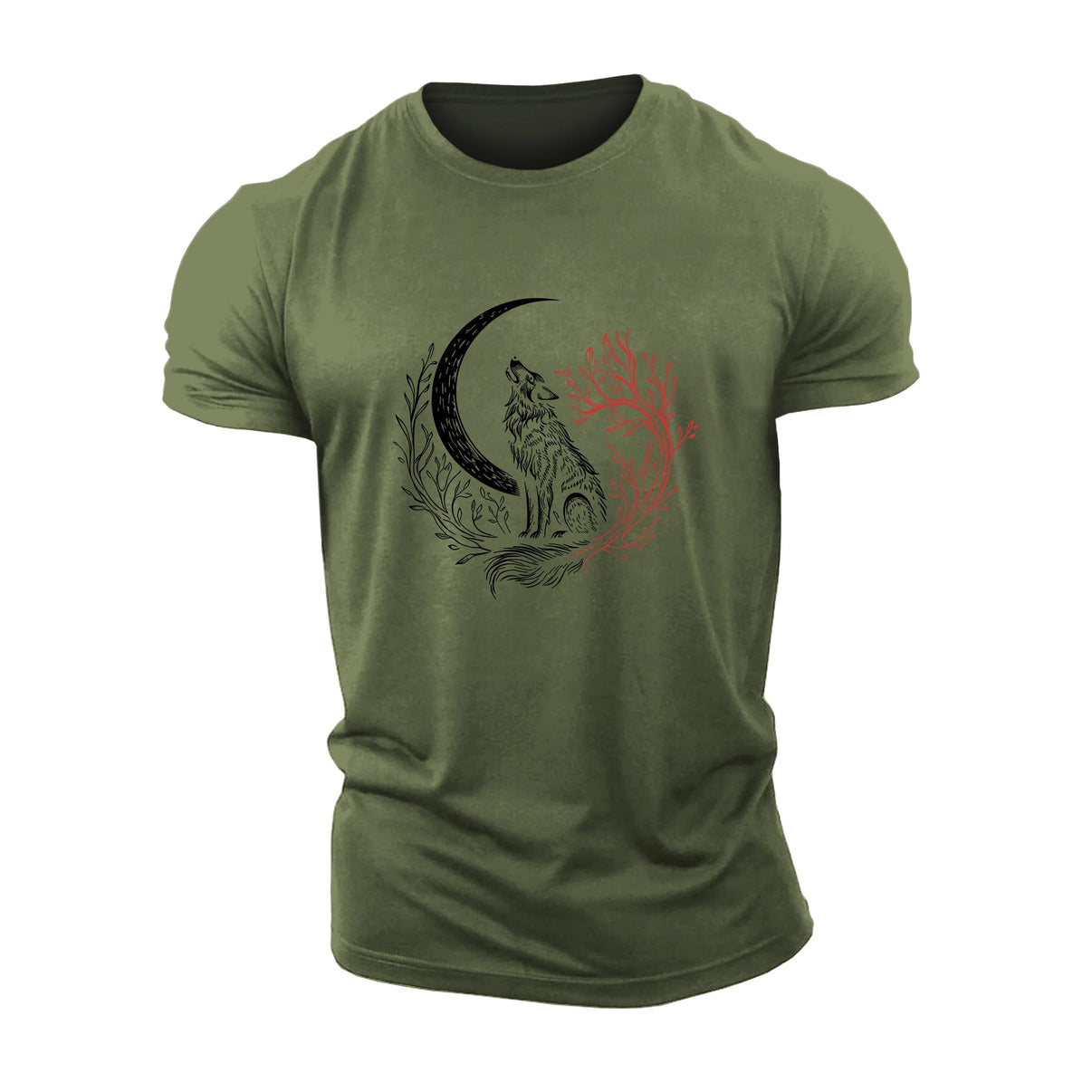 Howling Wolf T-skjorte - Gymfit