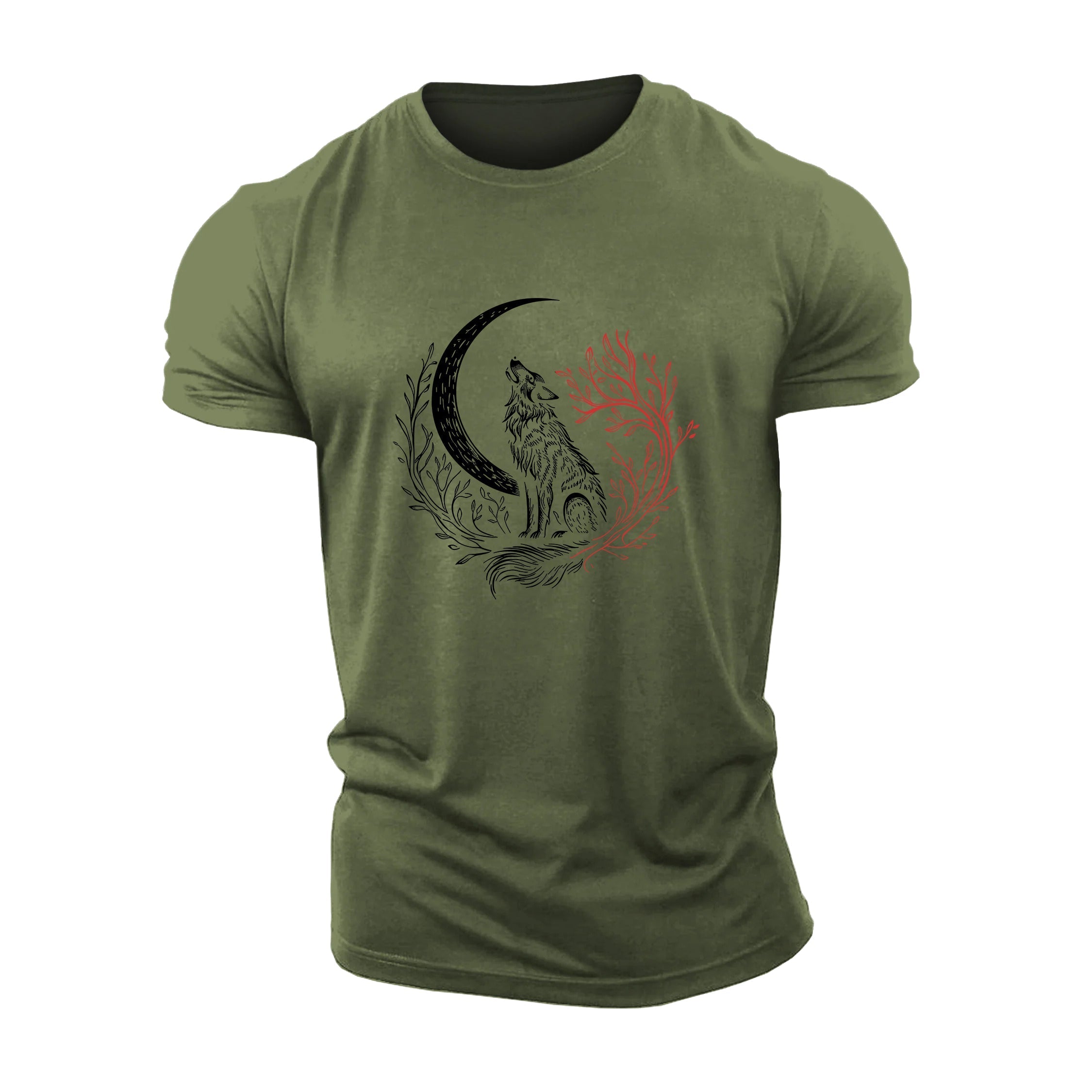 Howling Wolf T-skjorte - Gymfit