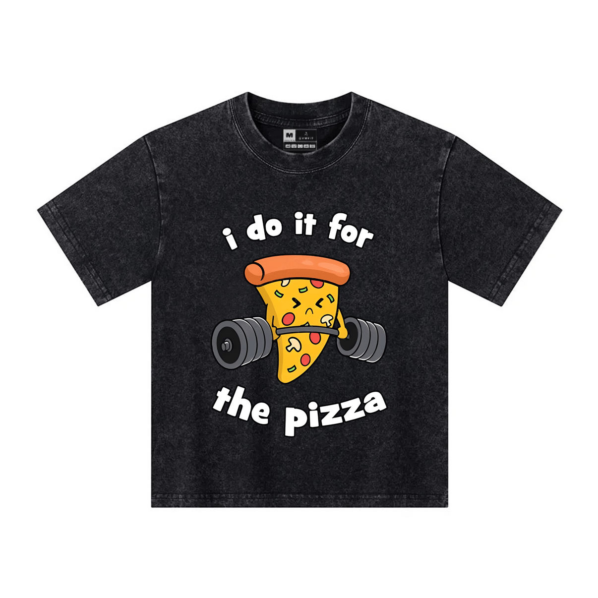 I Do It For Pizza Barn T-skjorte - Gymfit